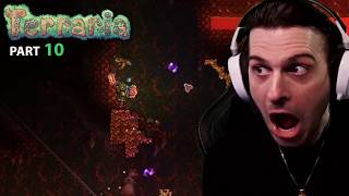 I AM GOING CRAZY LOOKING FOR ADAMANTITE - Terraria 1.4.5 - Part 10