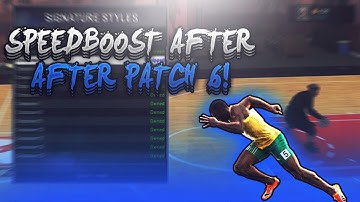 HOW TO SPEED BOOST AFTER PATCH 6 | BEST SIGNATURE STYLES!