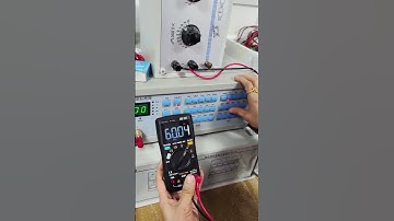 Calibrate the multimeter #multimeter #electronic #f
