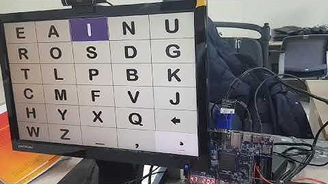 eye communication system using OpenCV and FPGA in DE1 SoC