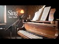 Karaoke con piano - Noel - Gracias por entrar -1tono (Si bemol mayor)