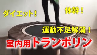 【室内用トランポリン】使用レポ・体幹を鍛えバランス感覚を養う！