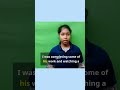 “This is a video made a long time ago.” And at that time, I had just started learning English.”