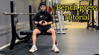 Bench Press Tutorial #fitness #personaltrainer #benchpress