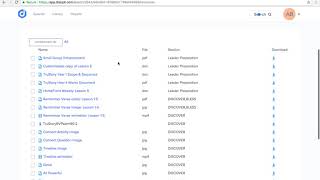 Bundling Resources to Download in Disciplr