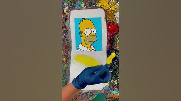 Homer Simpson (Color Match) #thesimpsons #shorts #homersimpson