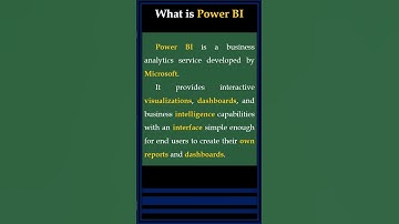 What is Power BI? | Data Visualization