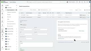 How to categorise transactions in QuickBooks Online