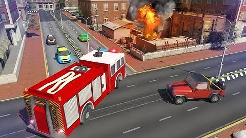 Fire Engine Simulator (Android Gameplay)