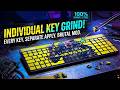 This is INSANE! 🔥 Applying EVERY SINGLE KEYCAP: Cyberpunk 2077 Keyboard Mod