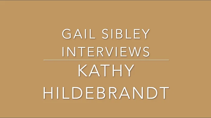 Kathy Hildebrandt explains how she sets up a still...