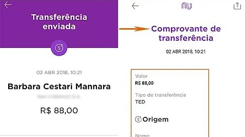 Como ver comprovante de transferência Nubank?