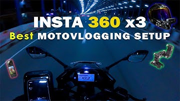 Best Budget Motovlogging Setup 2025 ft. Insta 360 X3 / X4 / X5 #insta360 #motovlog #actioncamera