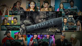 Kanguva - Glimpse Scary Reaction Mashup | Nadippin Nayakan Suriya | Devi Sri Prasad | Siva |