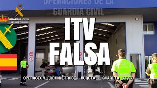 17 detenidos en Murcia por pasar inspecciones técnicas a vehículos con deficiencias