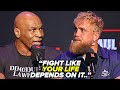 Mike tyson deadly first words to jake paul at nyc press conference