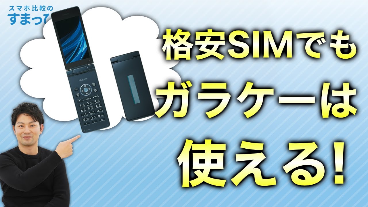 実際のガラケーを使って格安simの設定方法を解説します ガラケーにおすすめの格安simも紹介 Youtube