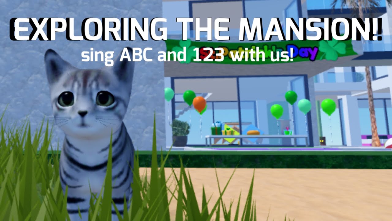 Sammy R Mansion Exploring the Mansion with Sammy!! | Alphabet and Number musical for ...