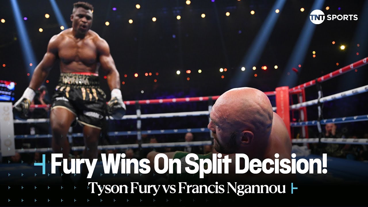 Tyson Fury beats Francis Ngannou by split decision after knockdown – as it  happened, Boxing