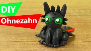 DIY Ohnezahn Knetfigur | Premo/Fimo Tutorial | Drachenzähmen leicht gemacht | DIY Clay Ideen