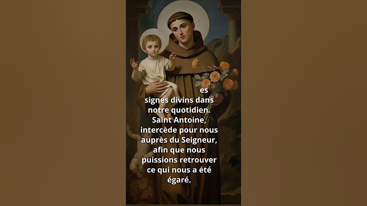 🙏 Retrouver l'Essentiel avec Saint Antoine de Padoue : Une Prière Puissante