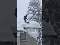 豪雪地の雪下ろし⑧ 2026年1月31日 旧木造校舎屋根@新潟県十日町市大池 #snowremoval
