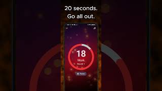 All out for 20 seconds? | Tabata timer #Tabata #HIIT #Workout #Fitness #HomeWorkout