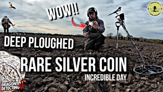 Incredible Rare Silver Coin found On Deep Ploughed | Metal Detecting Norfolk UK | #rare #coin #finds