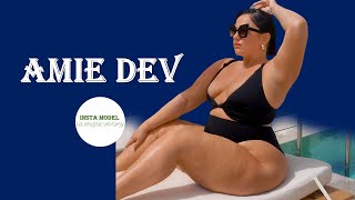 Amie Dev Biography | Age, Height, Weight, Lifestyle, Net Worth | British Plus Size Model |