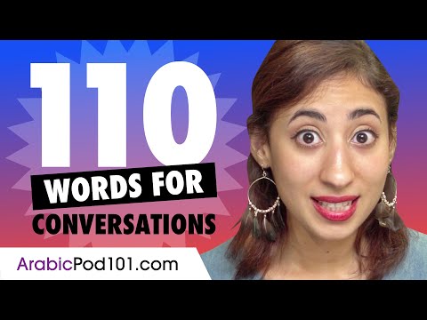 110 Arabic Words For Daily Life Conversations