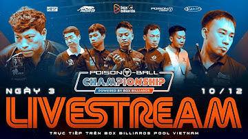 TRỰC TIẾP | LAST 32 | DƯƠNG QUỐC HOÀNG VS ĐINH NGỌC DUY | POISON 8 BALL CHAMPIONSHIP