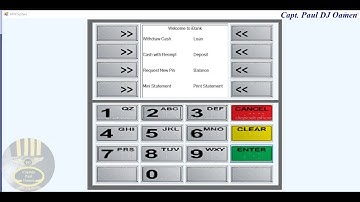 How to Create an ATM System in Visual C++ - Part 2 of 3