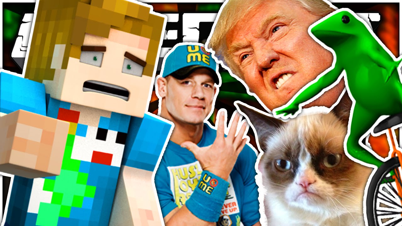 What If Memes Took Over Minecraft? - YouTube