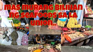 Bauang La union Public Market Adventure | Ang dami din nilang saraiwang isda dito