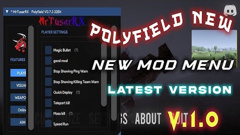 Polyfield Latest Version Mod Menu Apk | V.1.0 | Download Link in Comment 