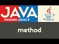 Methods | Java | Tutorial 13