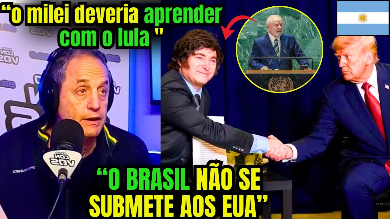 MIDIA ARGENTINA INVEJOU O BRASIL NA ONU "TEMOS QUE APRENDER COM ELES"