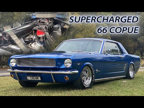 Supercharged 347 in a 1966 Mustang