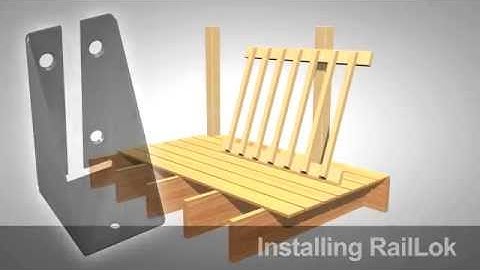 Raillok Fence Section Bracket Installation Video