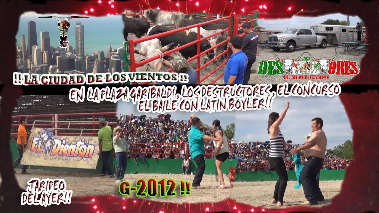 EN PLAZA GARIBALDI DE CHICAGO, LOS DESTRUCTORES , EL CONCURSO Y EL