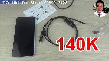 Camera nội soi SADA 3 trong 1 – đầu dò 5.5mm, HD, 6 đèn LED điều chỉnh sáng, chống nước IP67