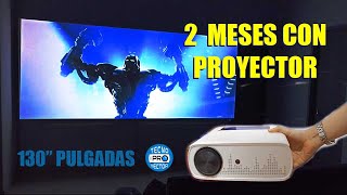 Review Proyector Groview JQ818C  2 Meses de uso | TecnoProyector