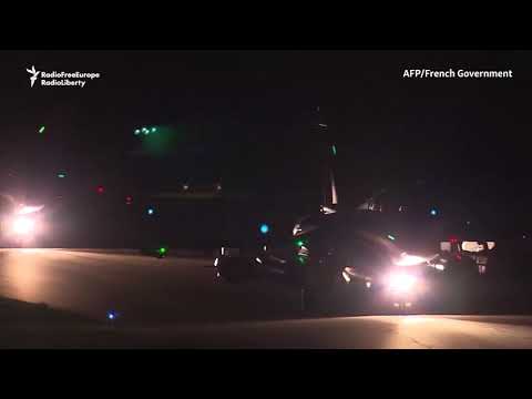 საფრანგეთის სამხედრო თვითმრიფნავები სირიიაში რეიდებს ახორციელებენ