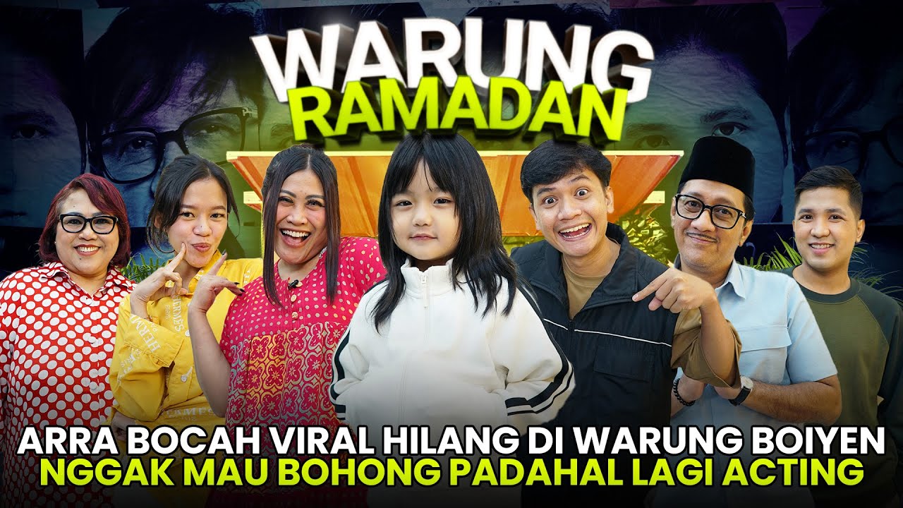 ARRA BOCAH VIRAL HILANG DI PEMBUKAAN WARUNG BOIYEN..  DISURUH BOHONG TAPI NGGAK MAU.. GEMES BANGET