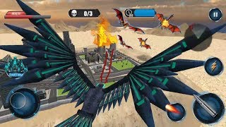 ► Robot Bird Transforming | Flying Robot Eagle Transform Futuristic Robot War Android Gameplay screenshot 5