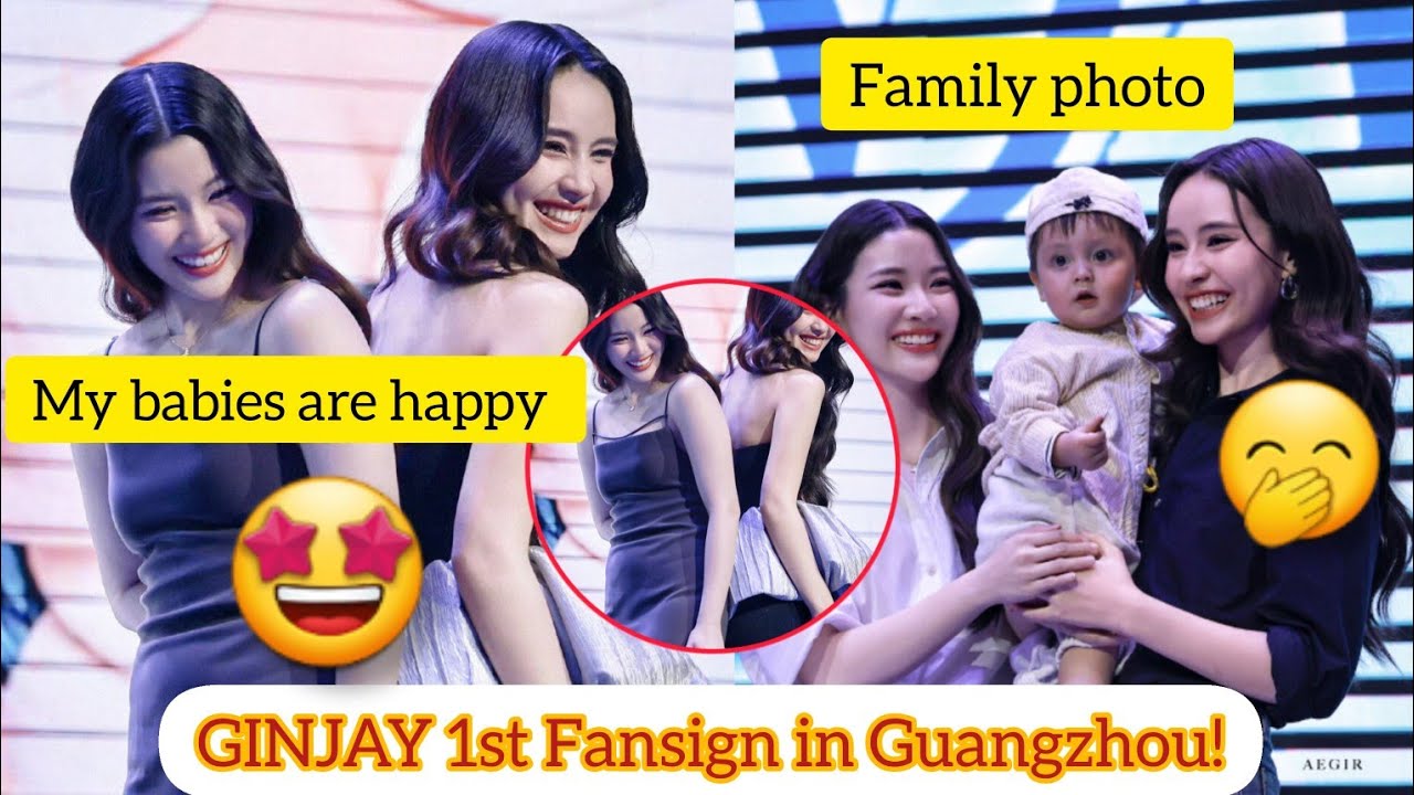 GINJAY 1ST FANSIGN IN GUANGZHOU CHINA 🇨🇳 GINNYJAYNA| DESTINYTHAIGLWORLD 