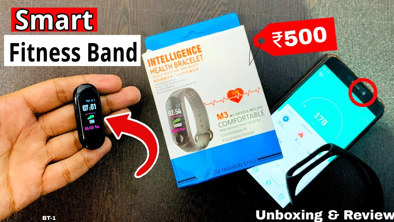 Smart Fitness Band Under ₹500🔥 UNBOXING Budget Tech 1 YouTube