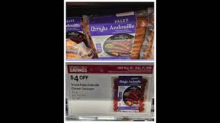 Amylu Paleo Andouille Chicken Sausages are on sale at Costco for $10.79. Sale ends on Sep 21 2025