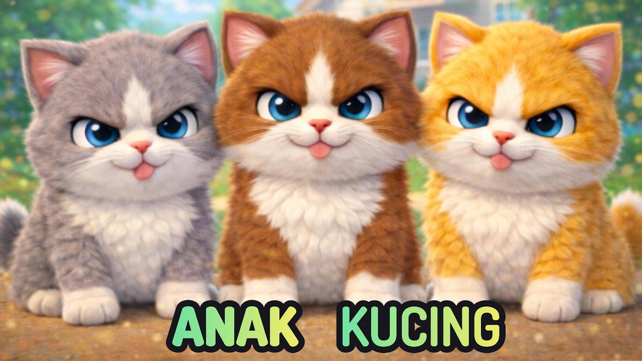 Anak Kucing Meong Meong 🐱 | Anak Kucing Lucu | Lagu Anak Indonesia  | alsykids