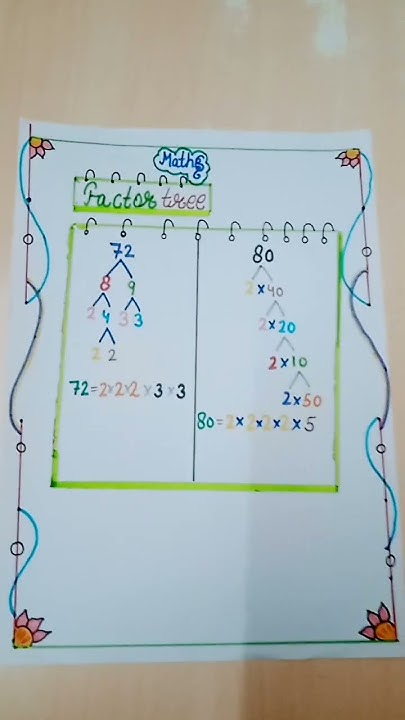 maths-project-idea-factor-tree-of-72-and-80-youtube